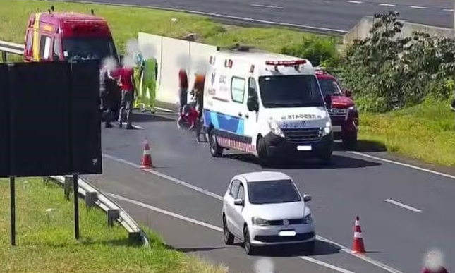 Acidete Fatal Motociclista Morre Após Bater Contra Defensa Metálica Na Sp 294 Em Bauru 0217